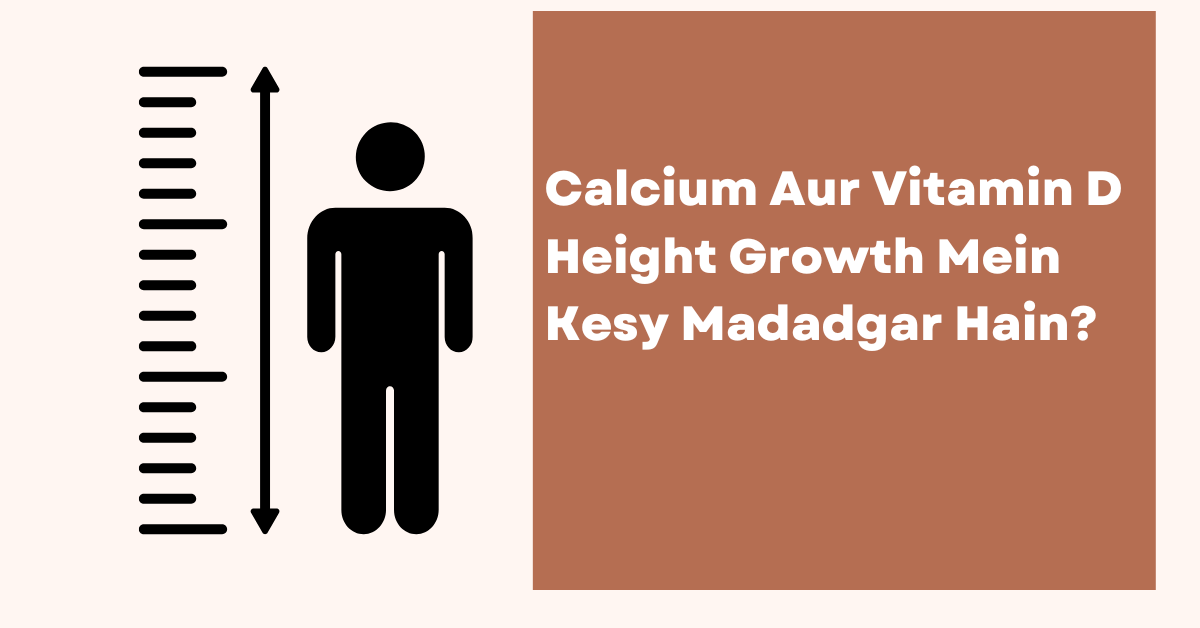 Calcium and vitamin d for bones growth